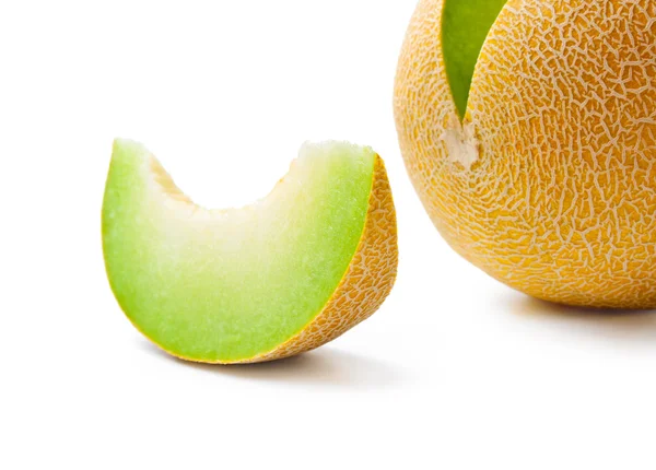 Melon honeydew and melon slice — Stock Photo, Image